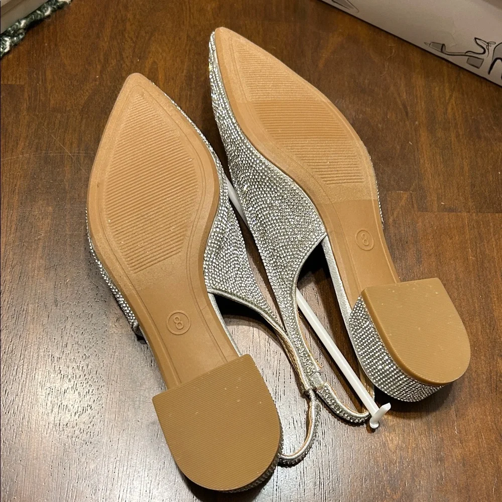 a new day Silver Glitter Heels - Picture 5 of 5